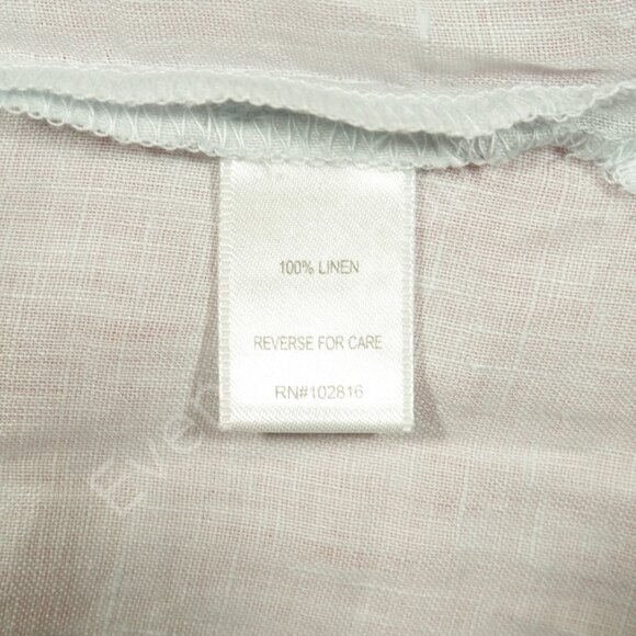 Garnet Hill Tank Top Womens 14 Light Blue New - Picture 5 of 5